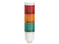 Lovato electric 8LT4K04BG Signalsäule Grün, Orange und Rot 24Vdc Ø45mm