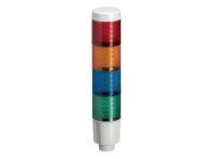 Lovato electric 8LT4K06BG Signalsäule Grün, Blau, Orange und Rot 24Vdc Ø45mm
