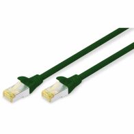 CAT 6A S-FTP Patchkabel 0.5m grün